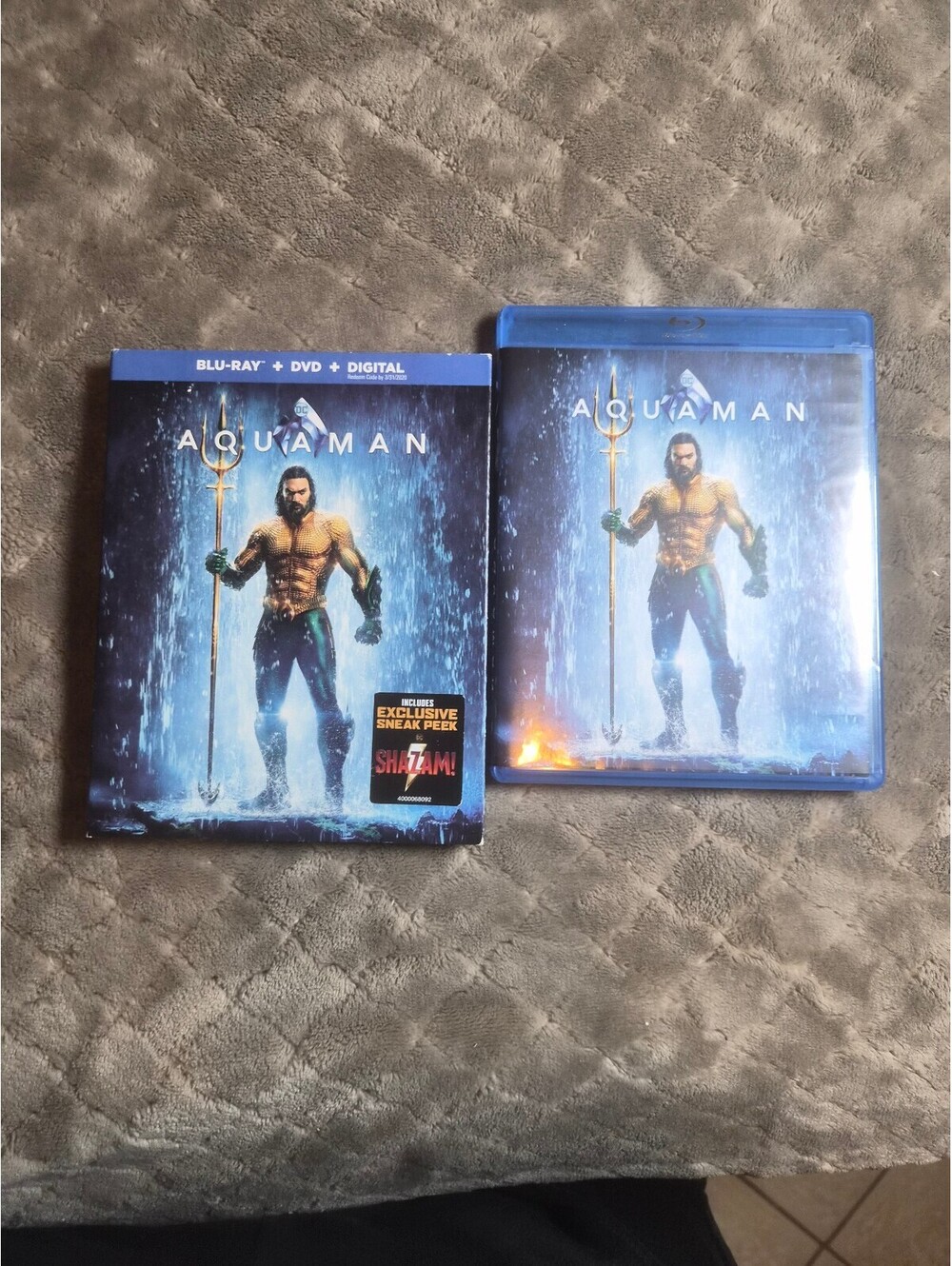 Aquaman-2018 DVD and Case only